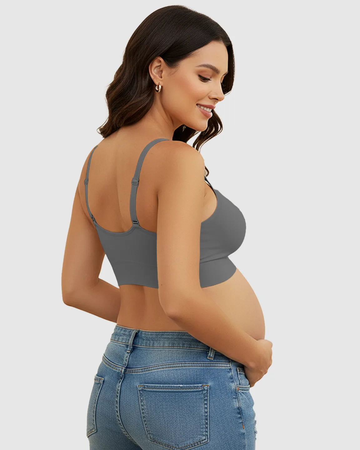 The Nursing Collection: Wireless Front-Closure Maternity Nursing Bra
