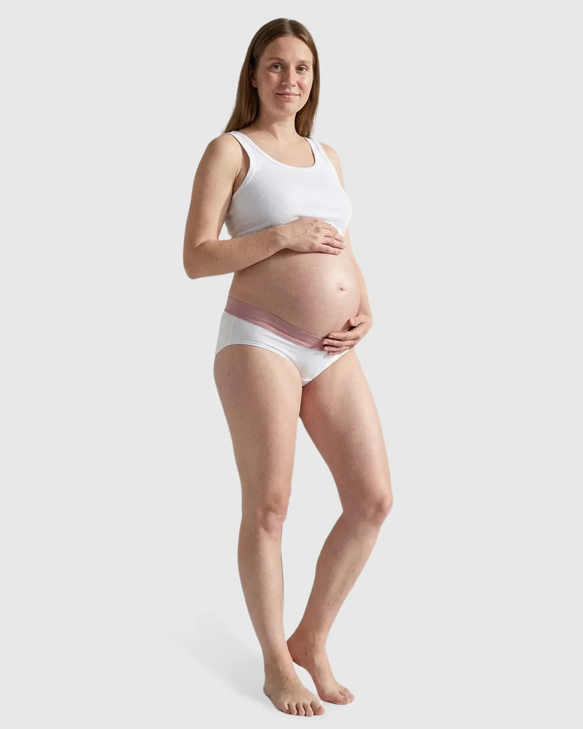 Bump Society – The Comfort Collection: Crossover Front Hip-lifting Maternity Brief