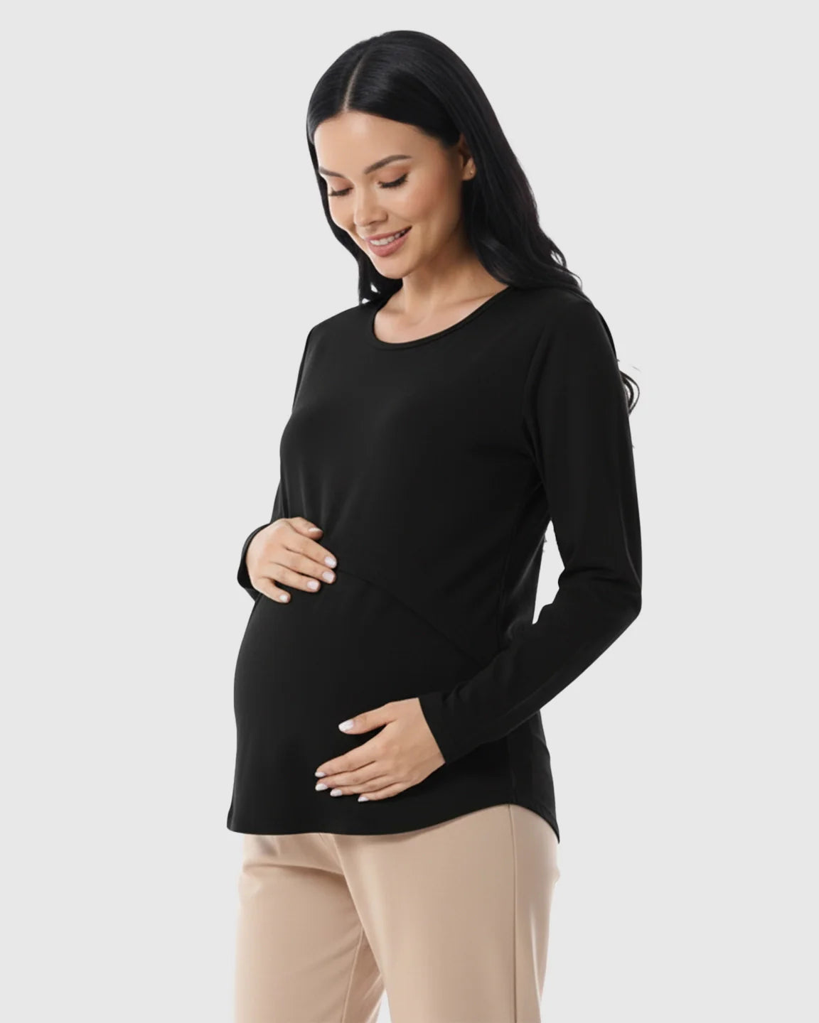The Nursing Collection  Nursing Access Loose Fit Maternity & Nursing Top