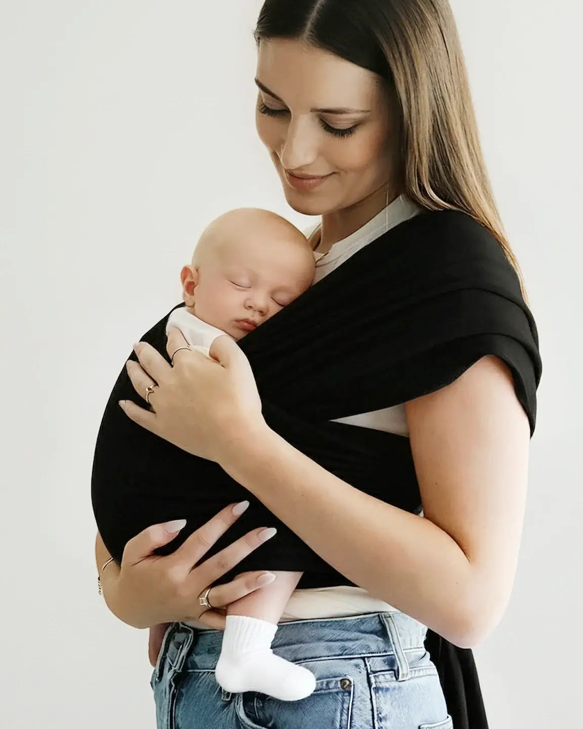 Bump Society – The Comfort Collection: Skin-to-Skin Adjustable Baby Wrap Carrier