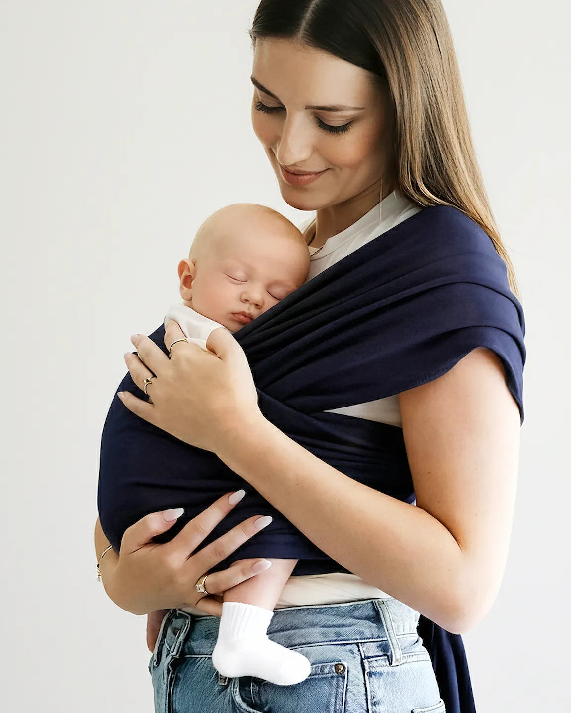 Bump Society – The Comfort Collection: Skin-to-Skin Adjustable Baby Wrap Carrier