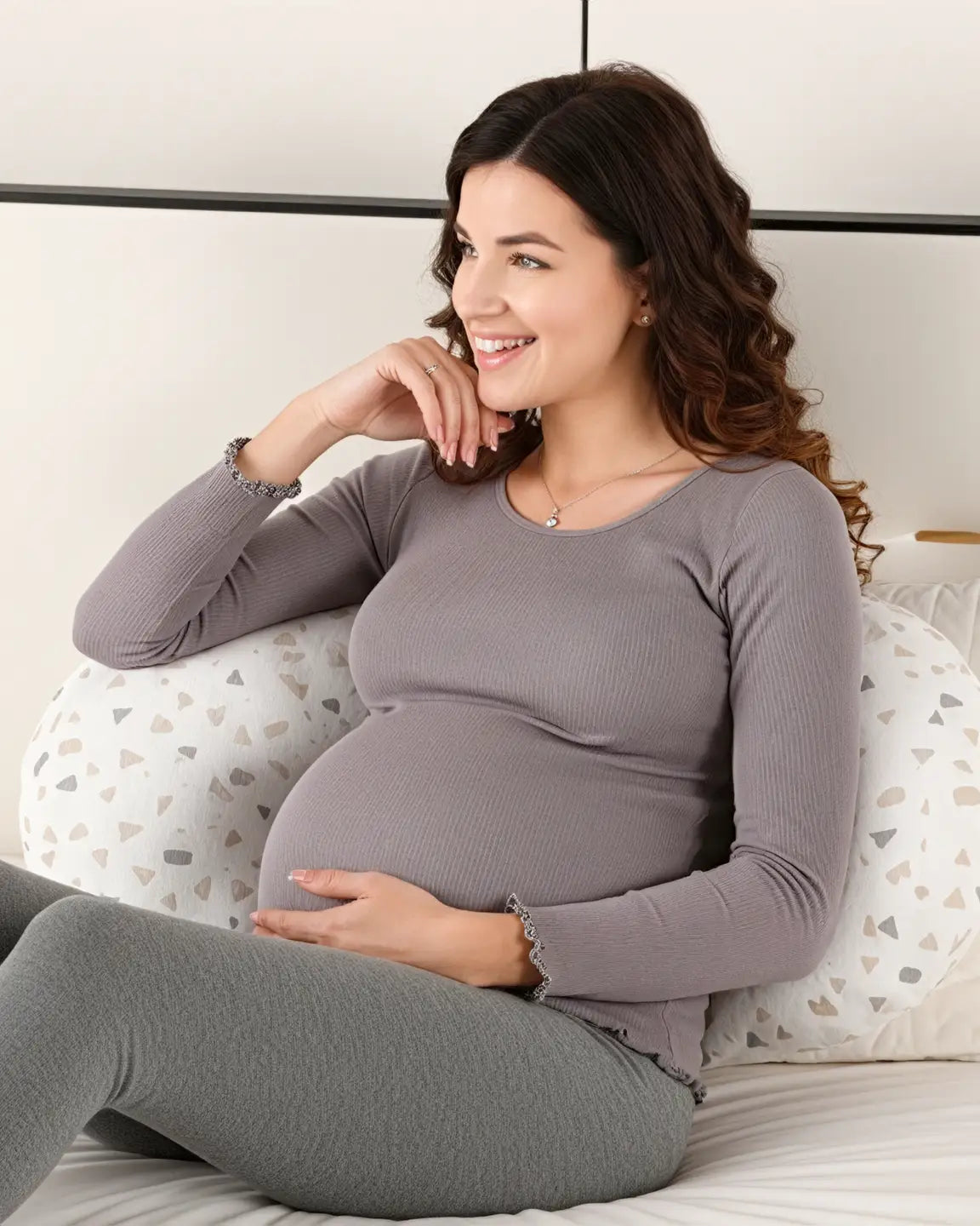 The Support Collection: Ergonomic Support Minimalist Style Maternity & Recovery Pillow