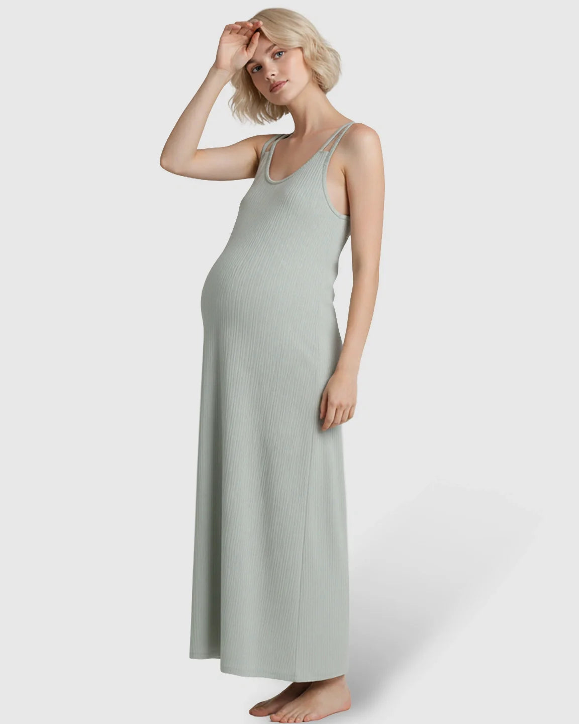 Bump Society – The Comfort Collection: Double Shoulder Straps Everyday Maternity Dress