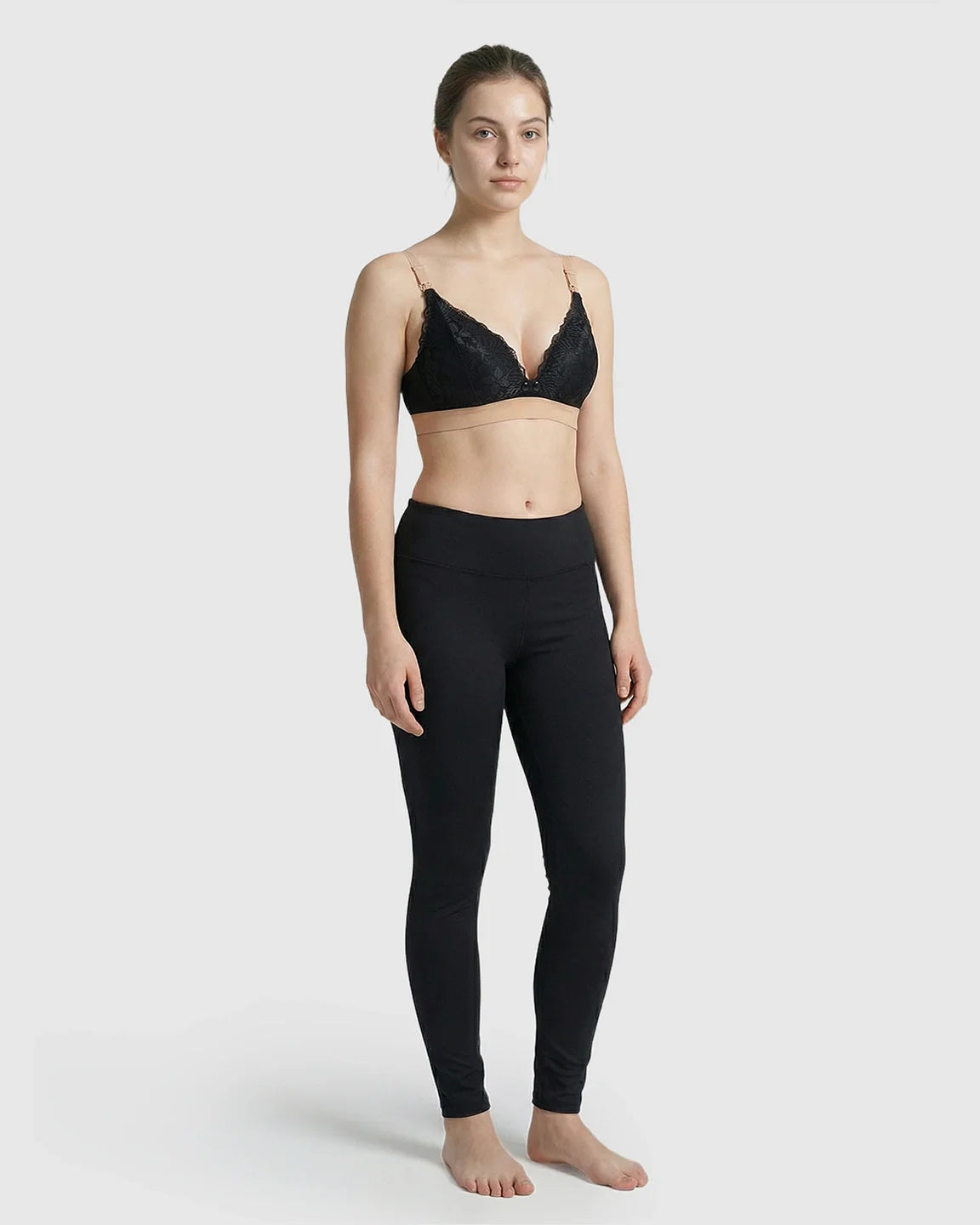 Bump Society – The Nursing Collection: Dual-Tone Lace Nursing Bra