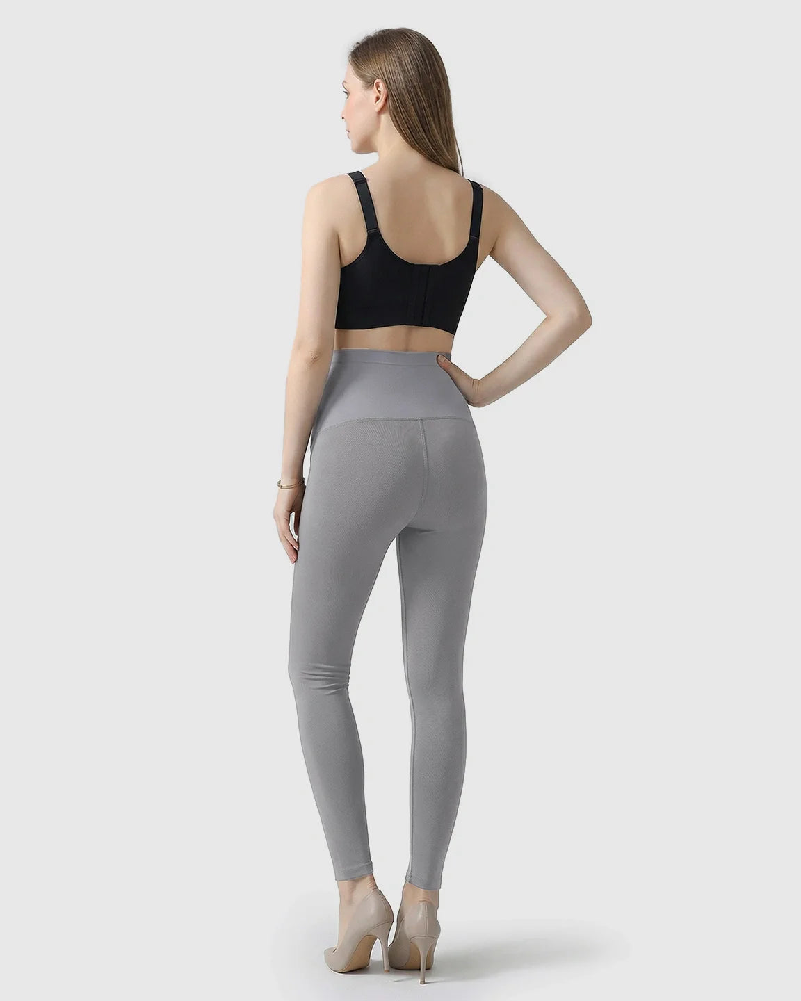 Bump Society – The Support Collection: High-Waist Belly Support Maternity Leggings