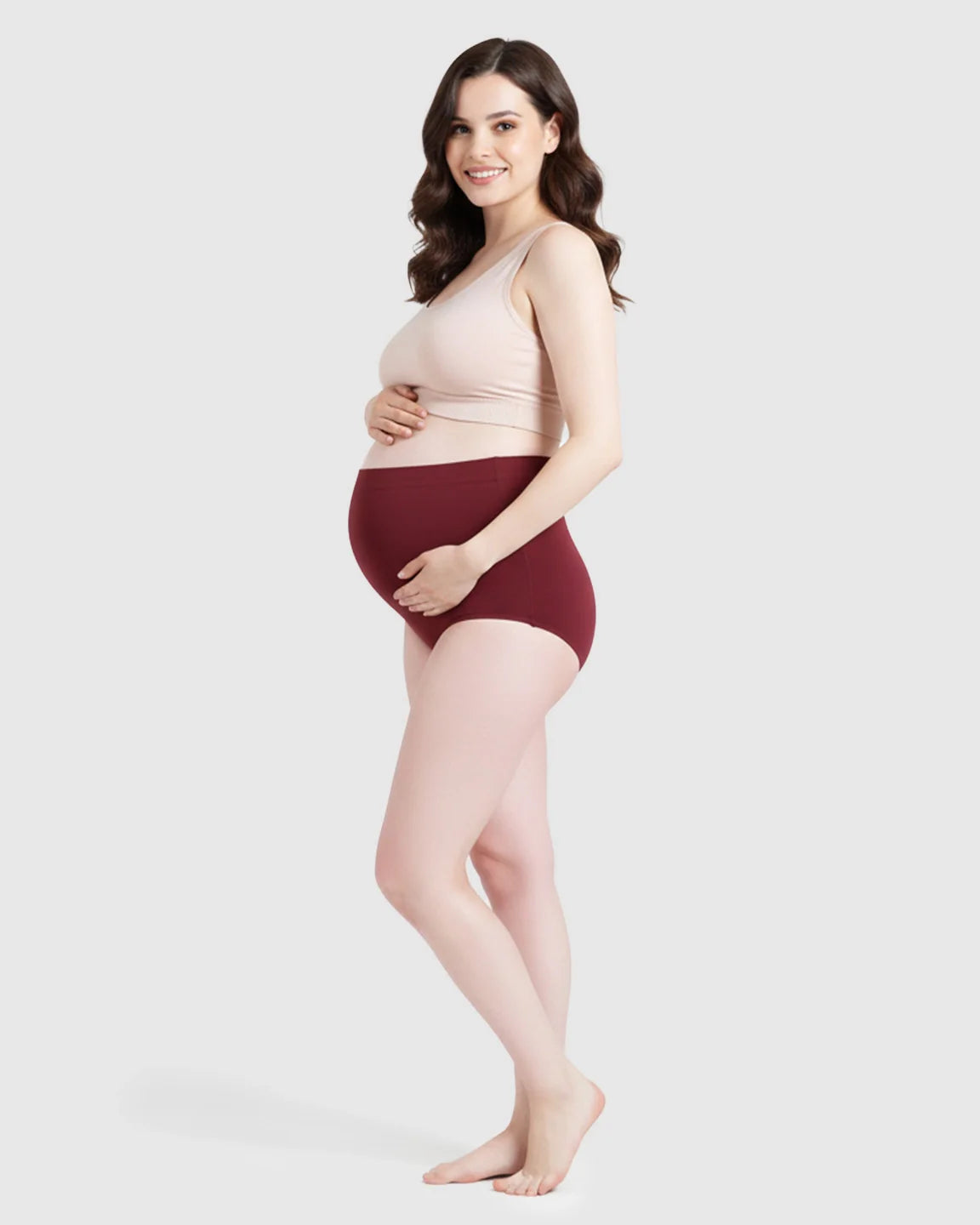 Bump Society – The Comfort Collection: Soft Seamless High Waist Maternity Panties