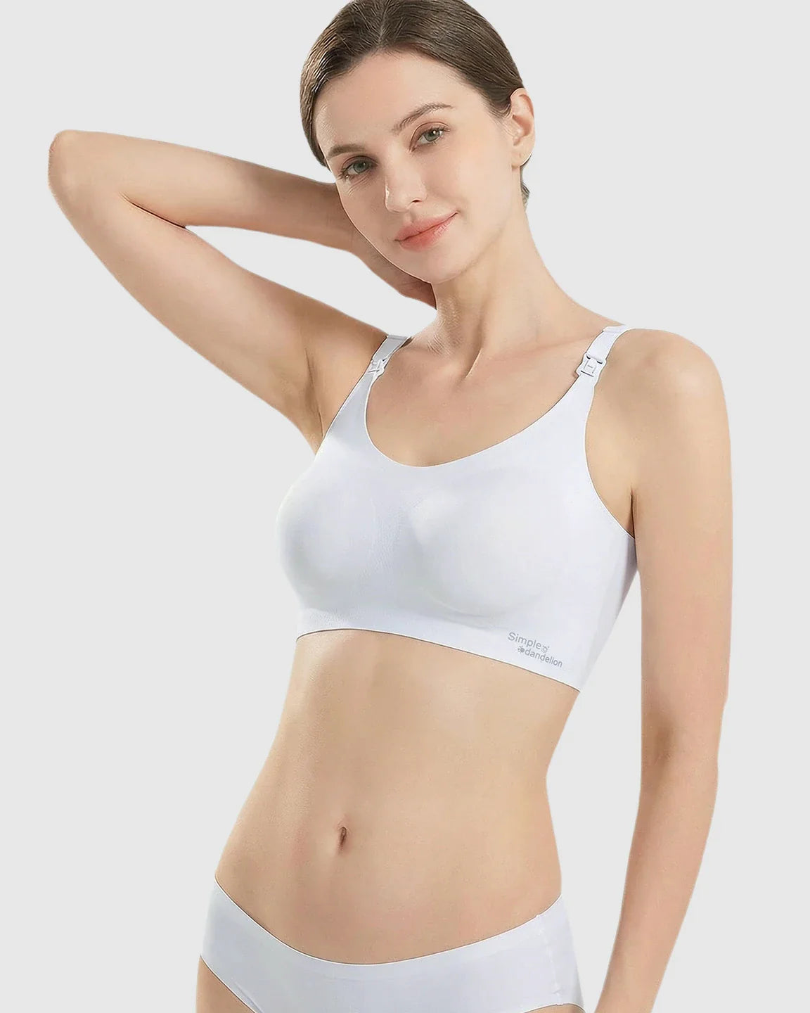 Bump Society – The Nursing Collection: Clip-Down Straps Contoured Nursing Bra