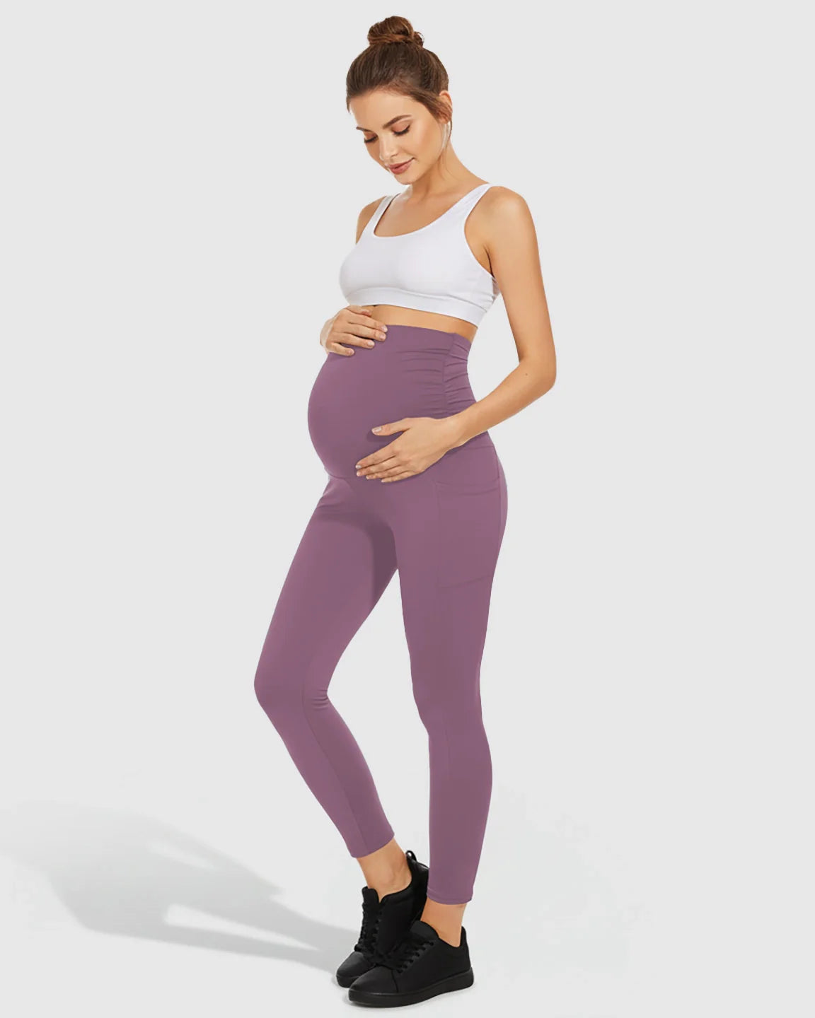The Support Collection  High-Elastic Support Activewear Maternity Leggings