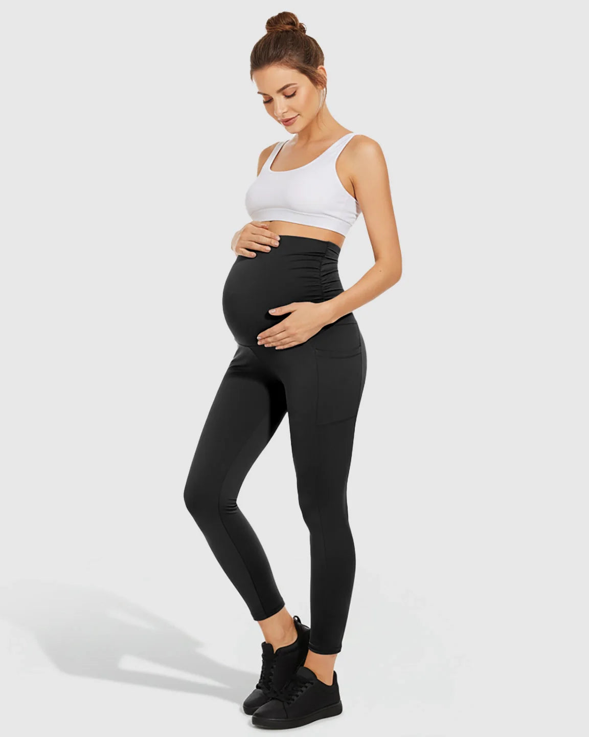 The Support Collection  High-Elastic Support Activewear Maternity Leggings