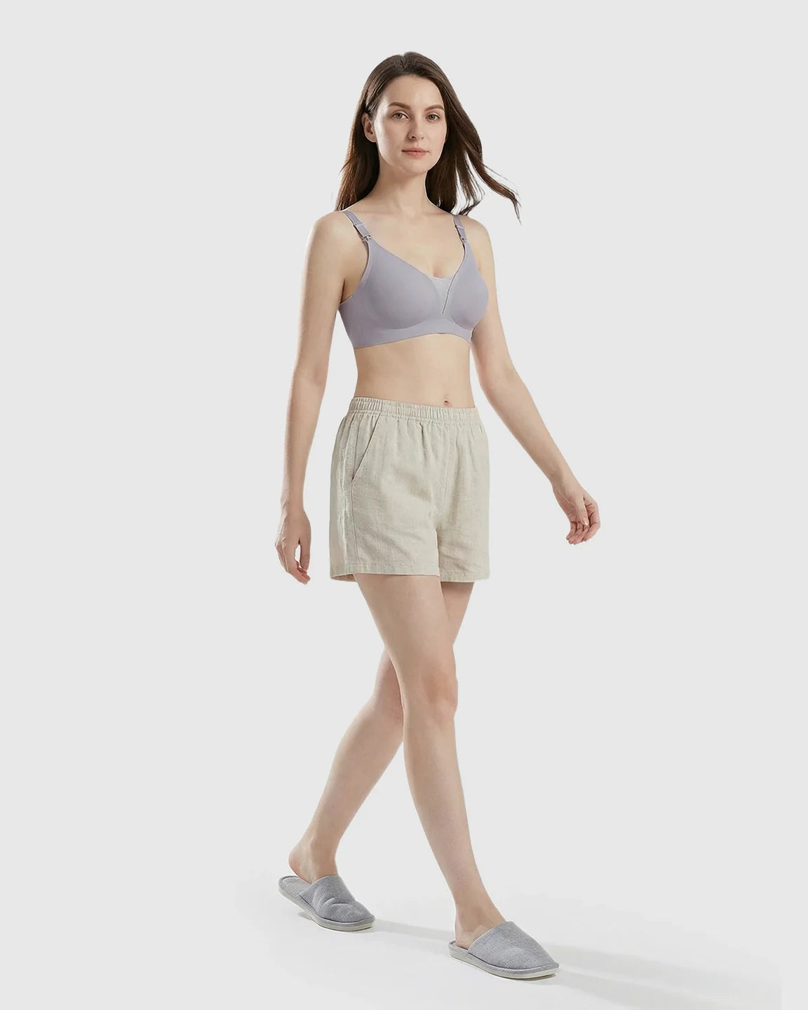 Bump Society – The Nursing Collection: One-Handed Anti-Sagging Supportive Nursing Bra