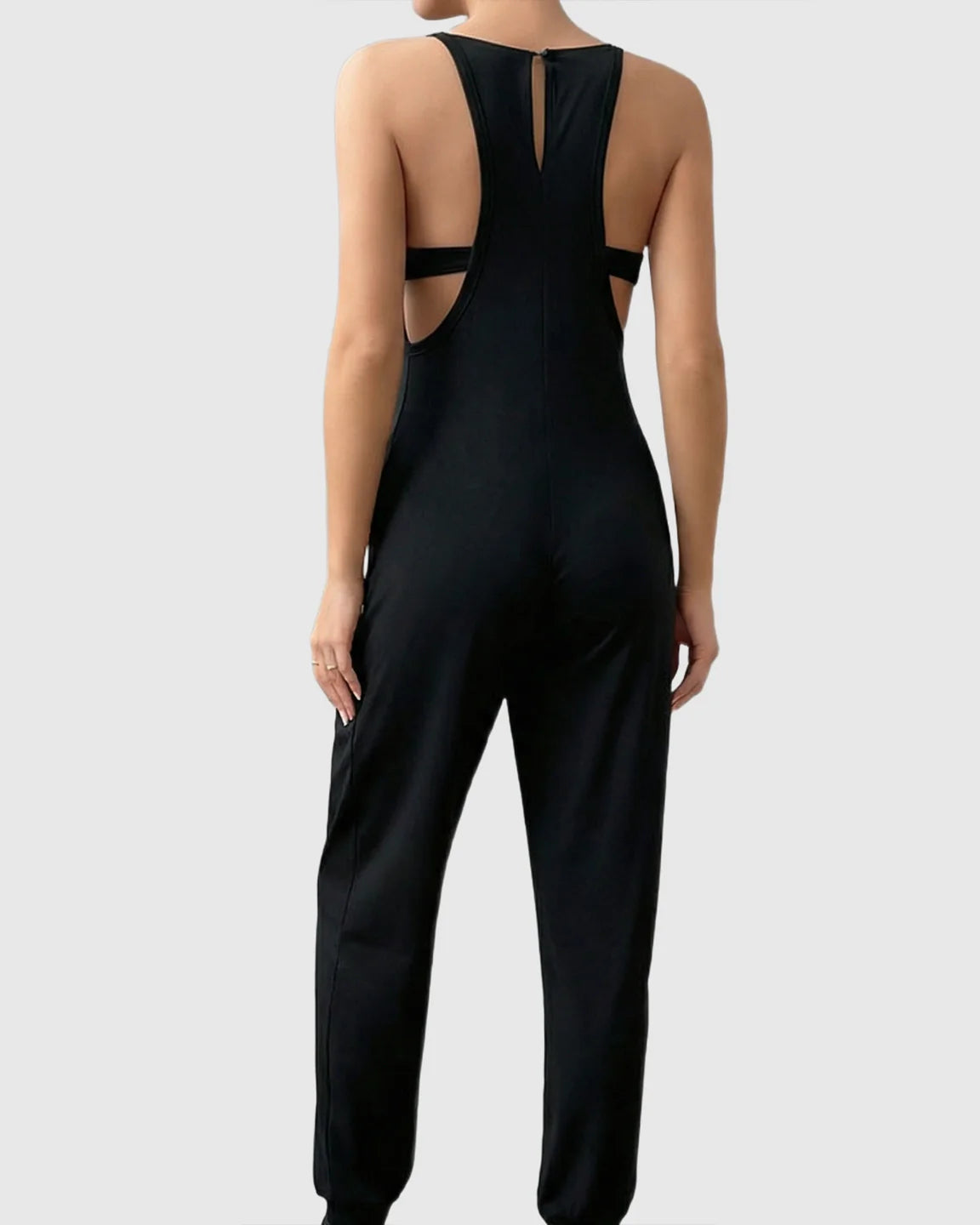 Bump Society – The Comfort Collection: Spaghetti Straps Everyday Maternity Jumpsuit