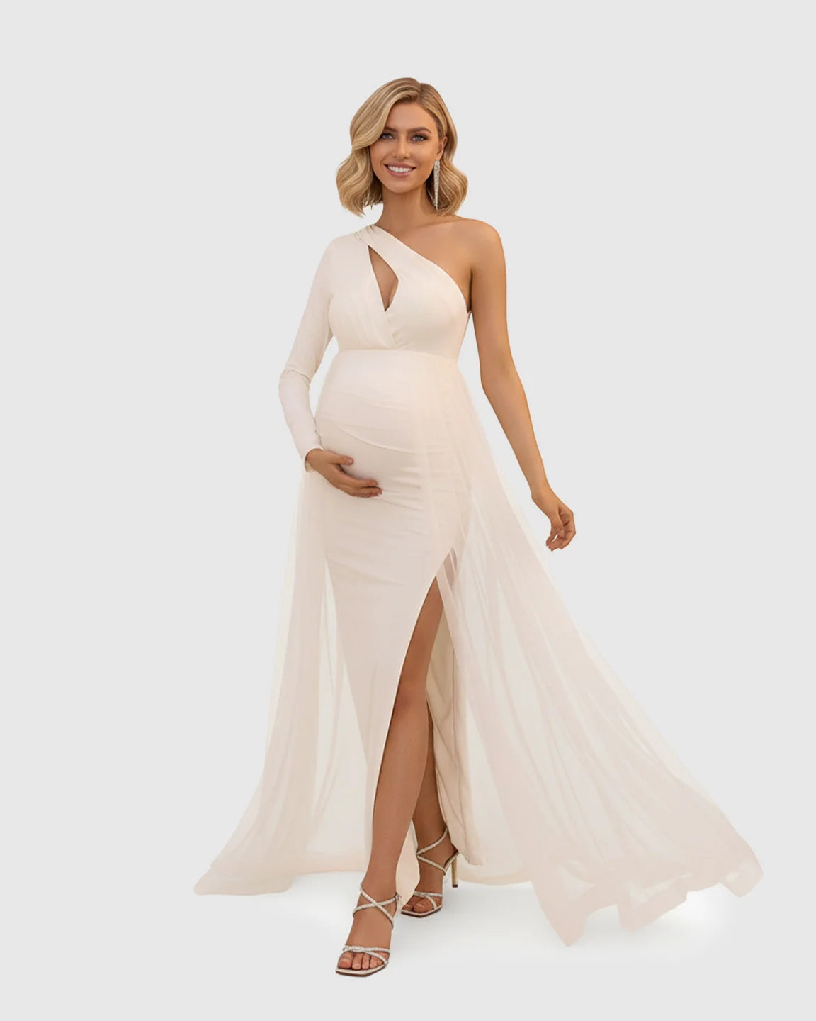 Bump Society – The Comfort Collection: Cutout Bodycon Maternity Gown