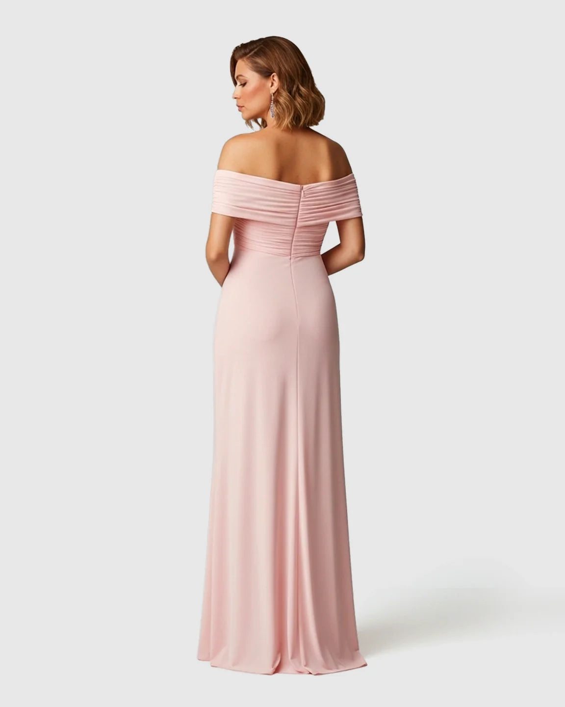 Bump Society – The Comfort Collection: Off-Shoulder Mermaid Maternity Photoshoot Dress