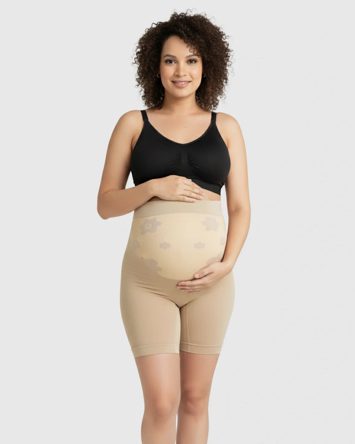 Bump Society – The Comfort Collection: High-Waist Loose Fit Maternity Shorts