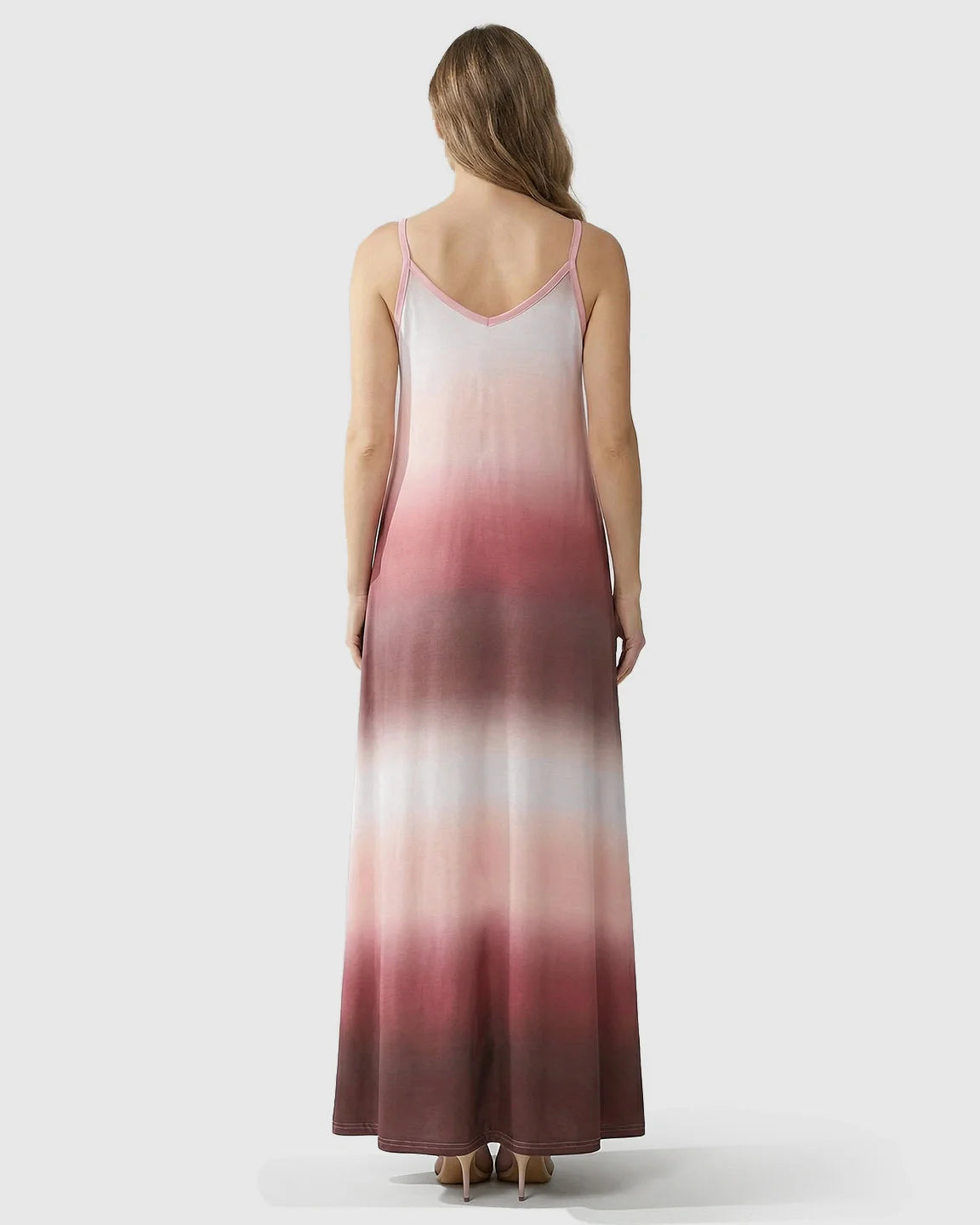 Bump Society – The Comfort Collection: Spaghetti Strap Gradient Maternity Maxi Dress