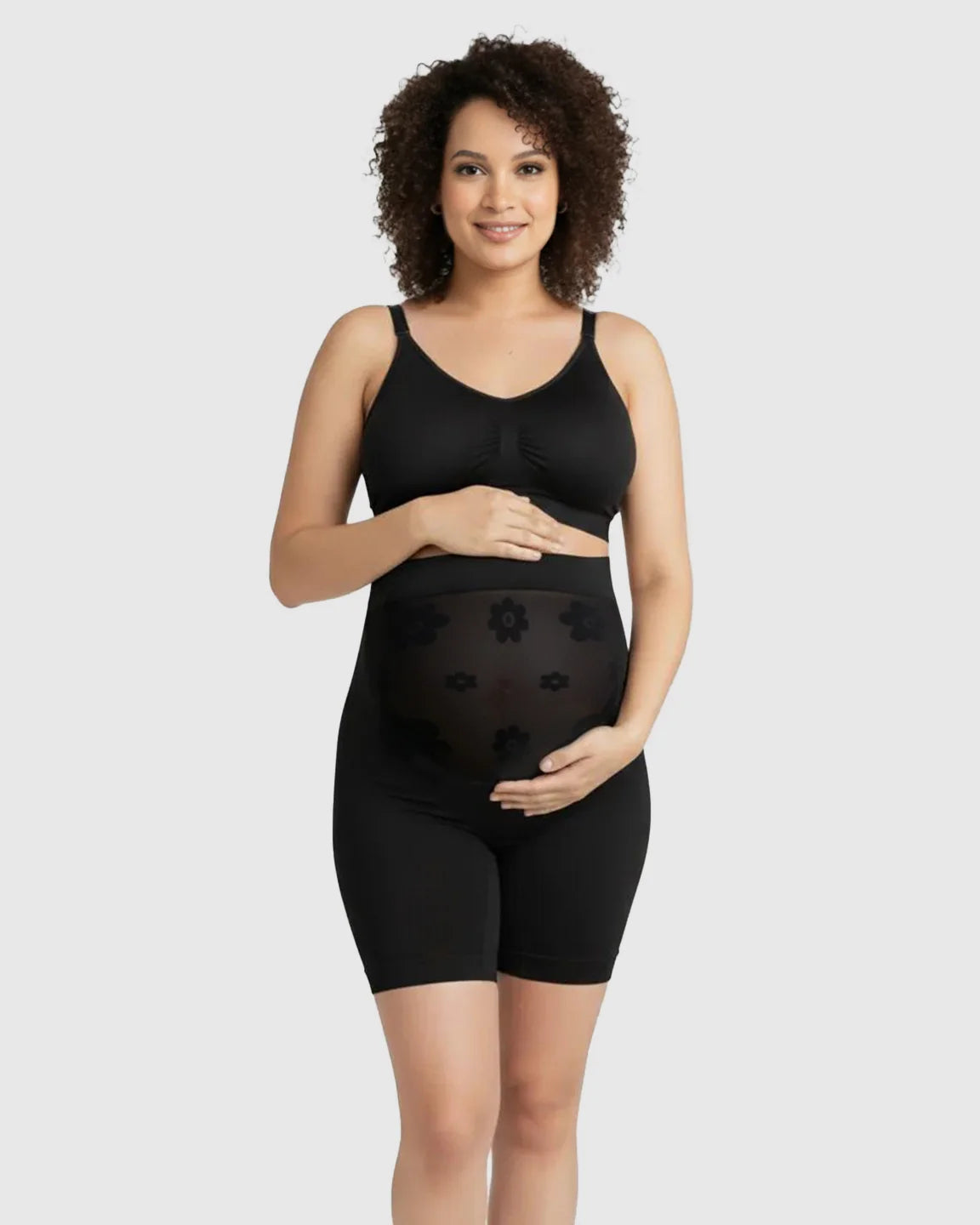 Bump Society – The Comfort Collection: High-Waist Loose Fit Maternity Shorts