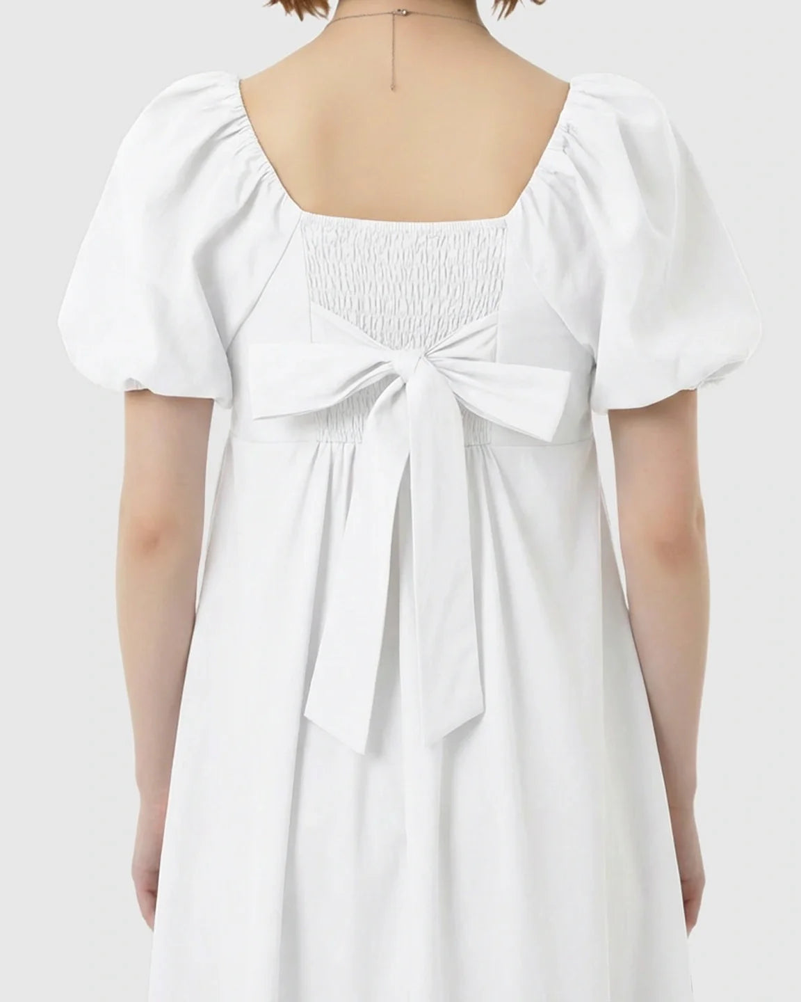Bump Society – The Comfort Collection: Short Puff Sleeve Casual Maternity Maxi Dress