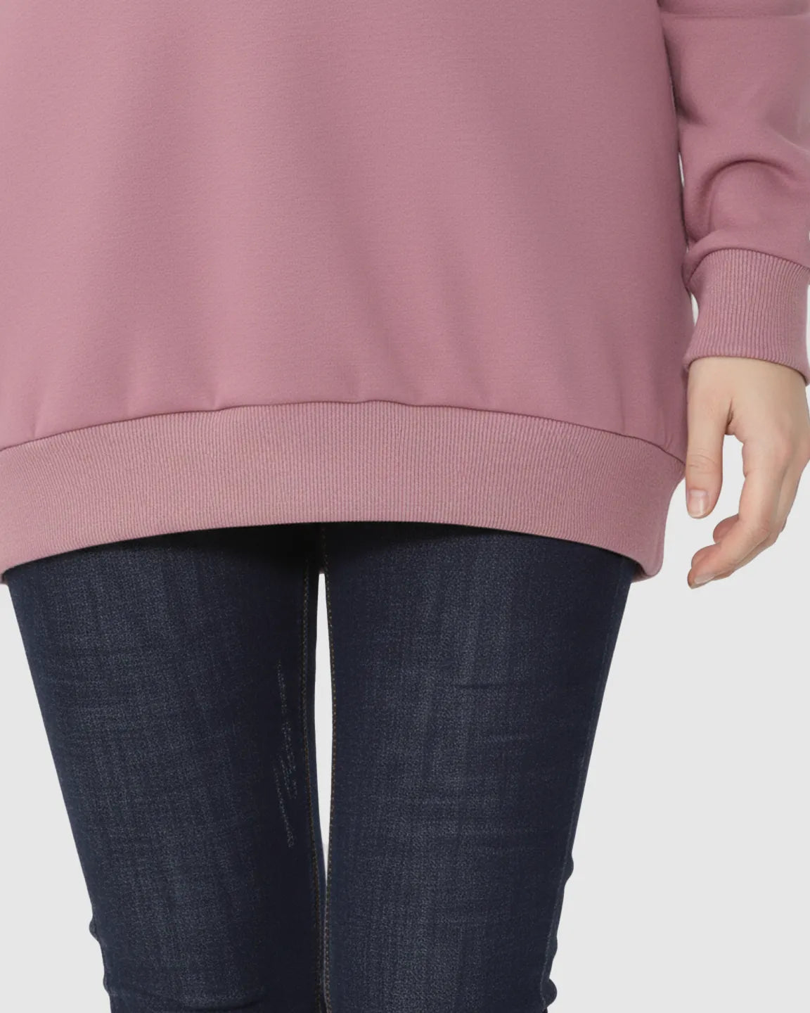 Bump Society – The Nursing Collection: Long-Sleeve Zipper Opening Maternity Nursing Top