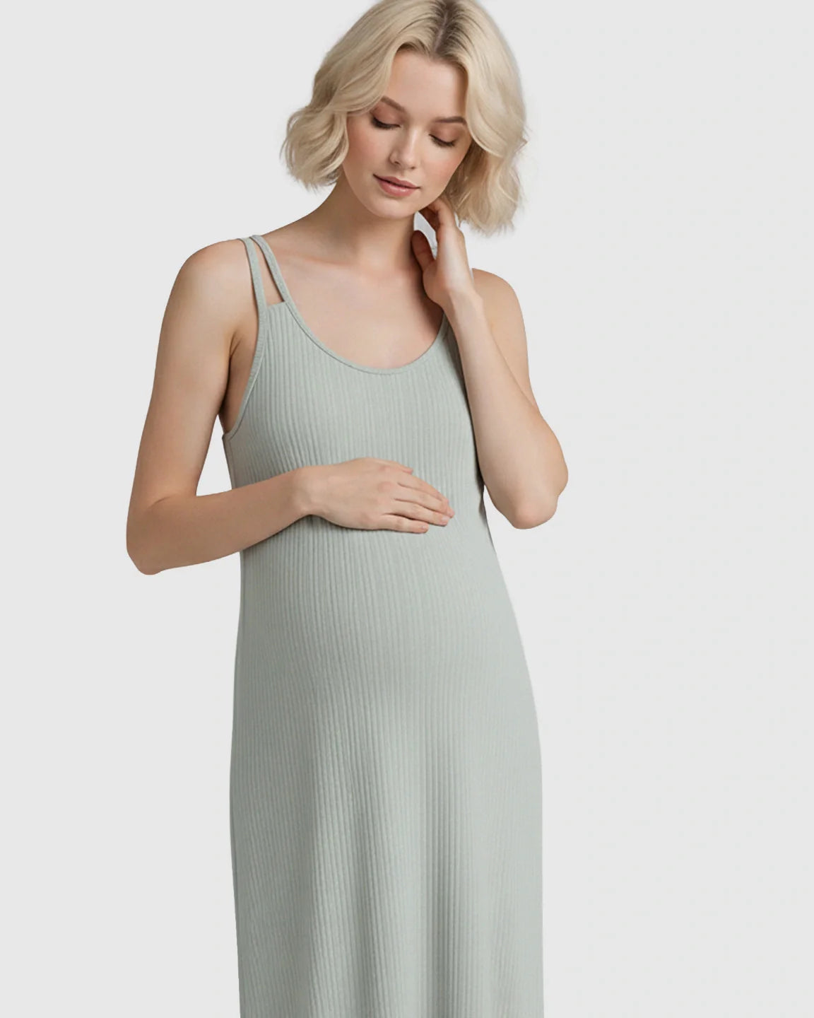Bump Society – The Comfort Collection: Double Shoulder Straps Everyday Maternity Dress