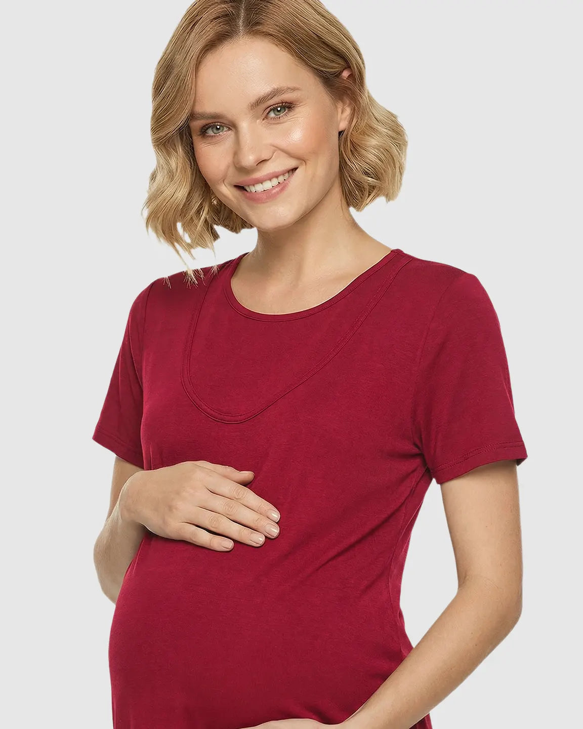 Bump Society – The Nursing Collection: Easy Nursing-Access Modal Maternity Sleepwear