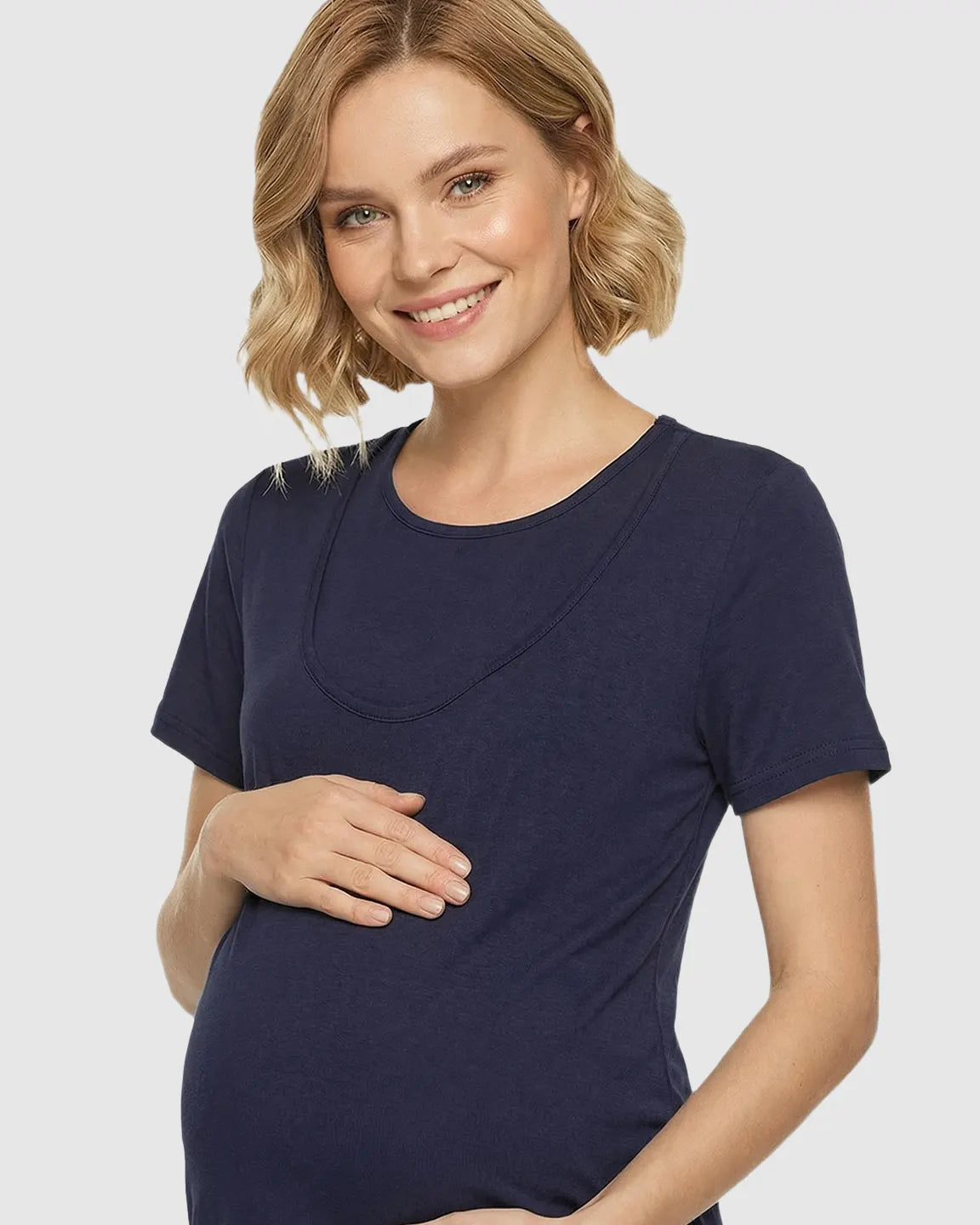 Bump Society – The Nursing Collection: Easy Nursing-Access Modal Maternity Sleepwear