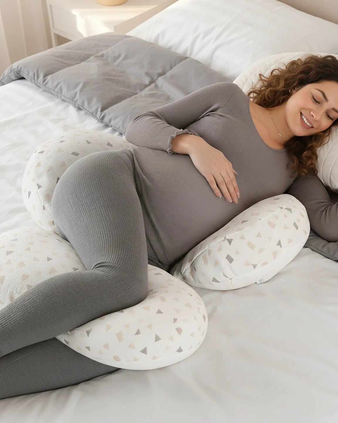 The Support Collection: Ergonomic Support Minimalist Style Maternity & Recovery Pillow