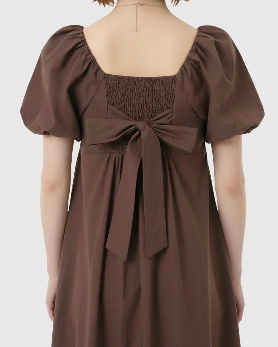 Bump Society – The Comfort Collection: Short Puff Sleeve Casual Maternity Maxi Dress