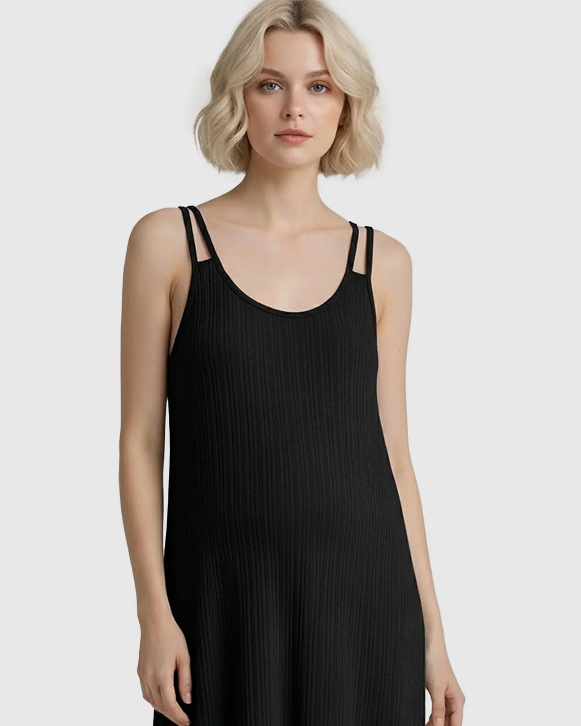 Bump Society – The Comfort Collection: Double Shoulder Straps Everyday Maternity Dress