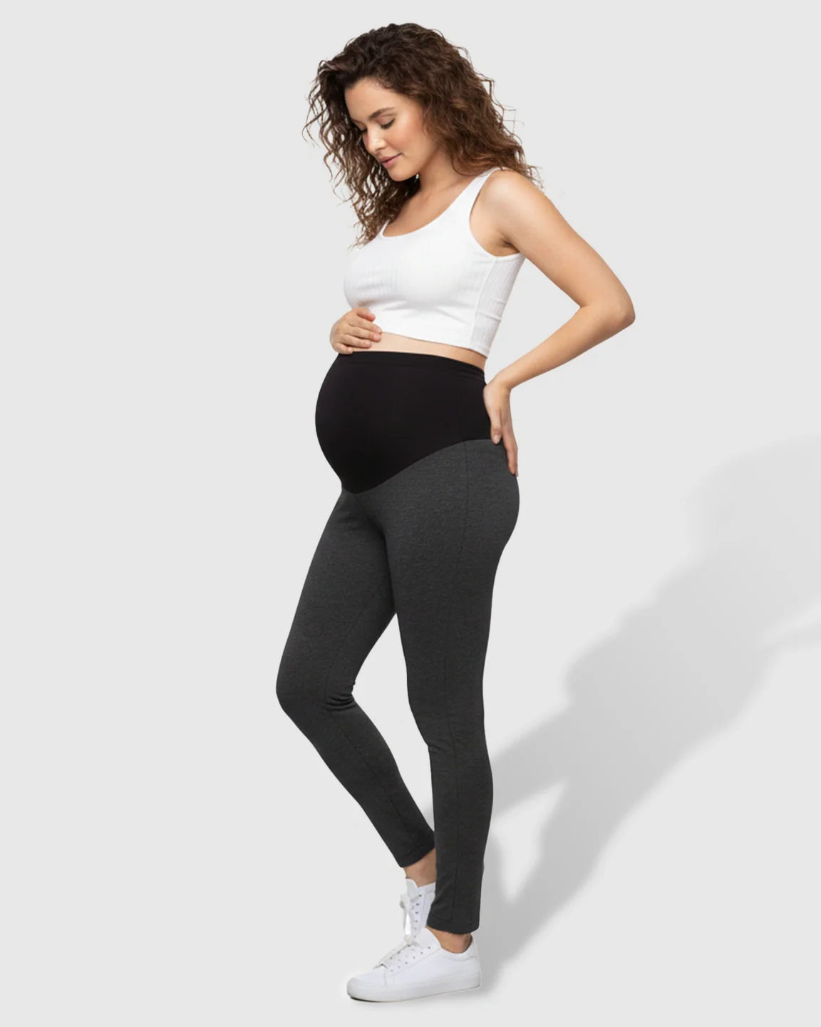 The Support Collection  Support Panel Slim-Fit Maternity Leggings