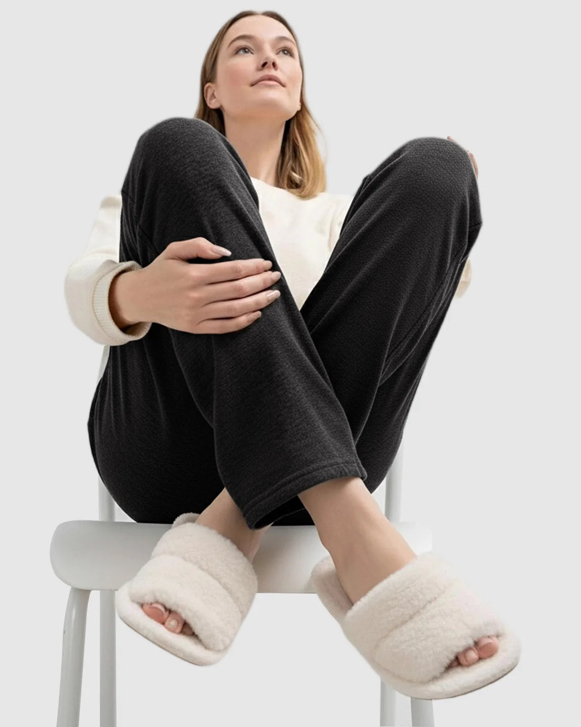 Bump Society – The Support Collection: Wide-Leg Flowy Support Maternity Pants