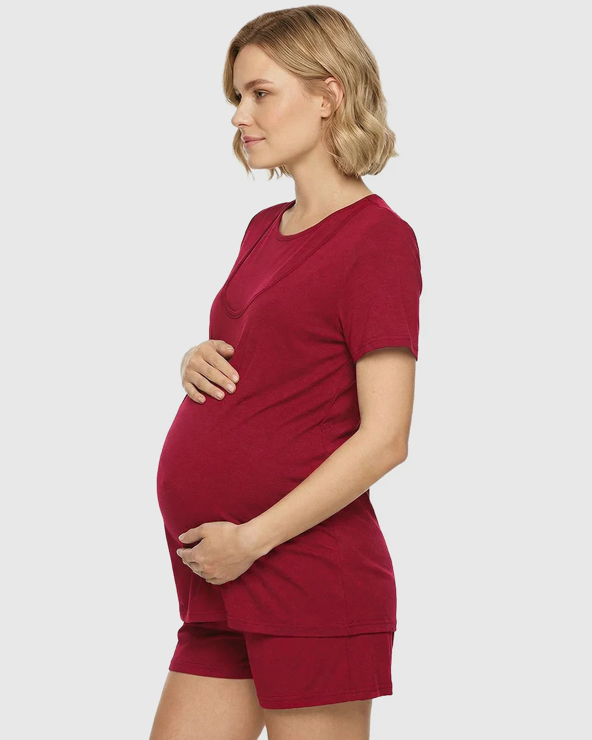 Bump Society – The Nursing Collection: Easy Nursing-Access Modal Maternity Sleepwear