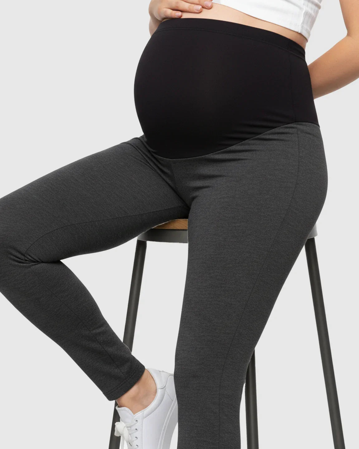 The Support Collection  Support Panel Slim-Fit Maternity Leggings