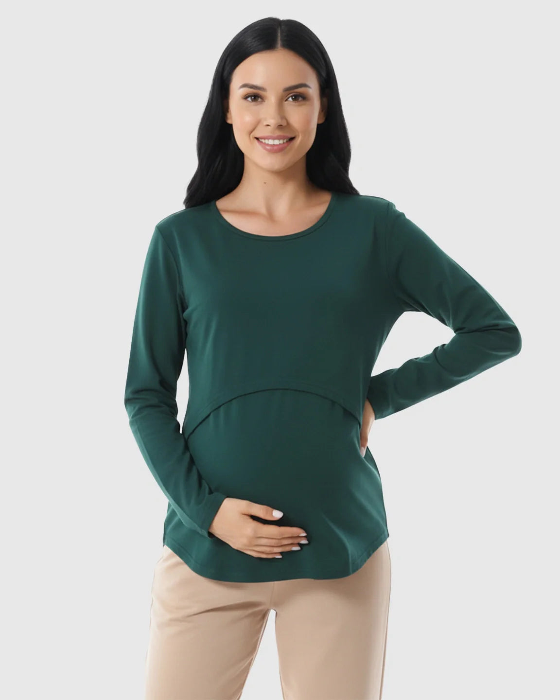 The Nursing Collection  Nursing Access Loose Fit Maternity & Nursing Top
