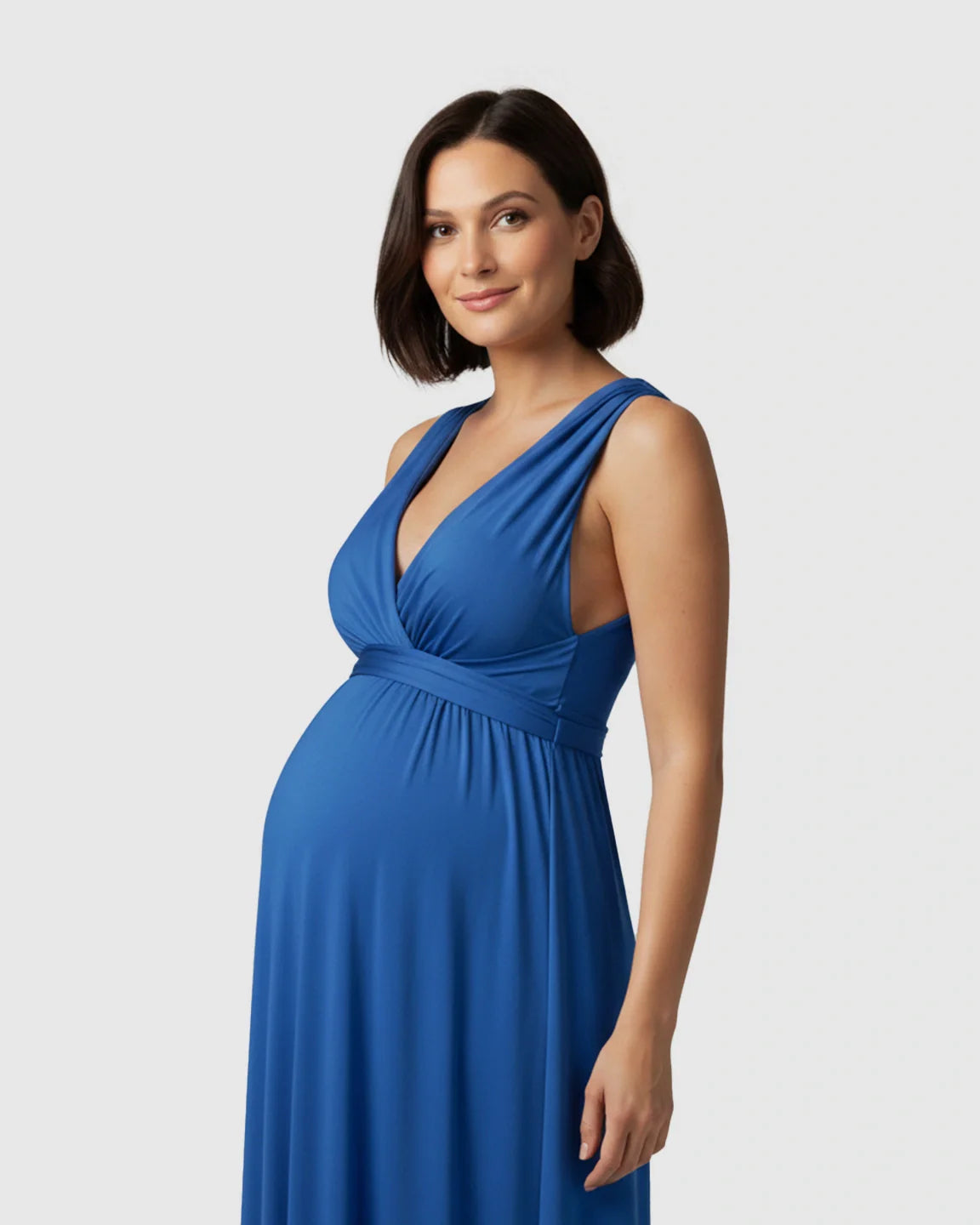 Bump Society – The Comfort Collection: Cross Back A-Line Skirt Maternity Gown