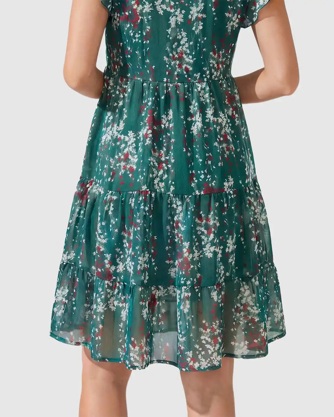 Bump Society – The Comfort Collection: Floral Print A-line Maternity Dress