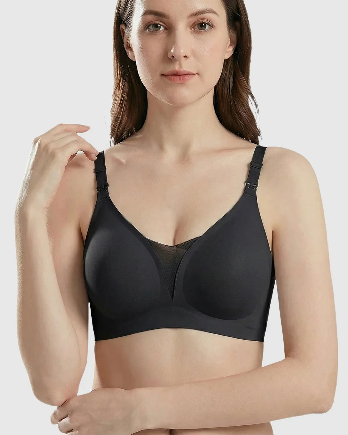 Bump Society – The Nursing Collection: One-Handed Anti-Sagging Supportive Nursing Bra