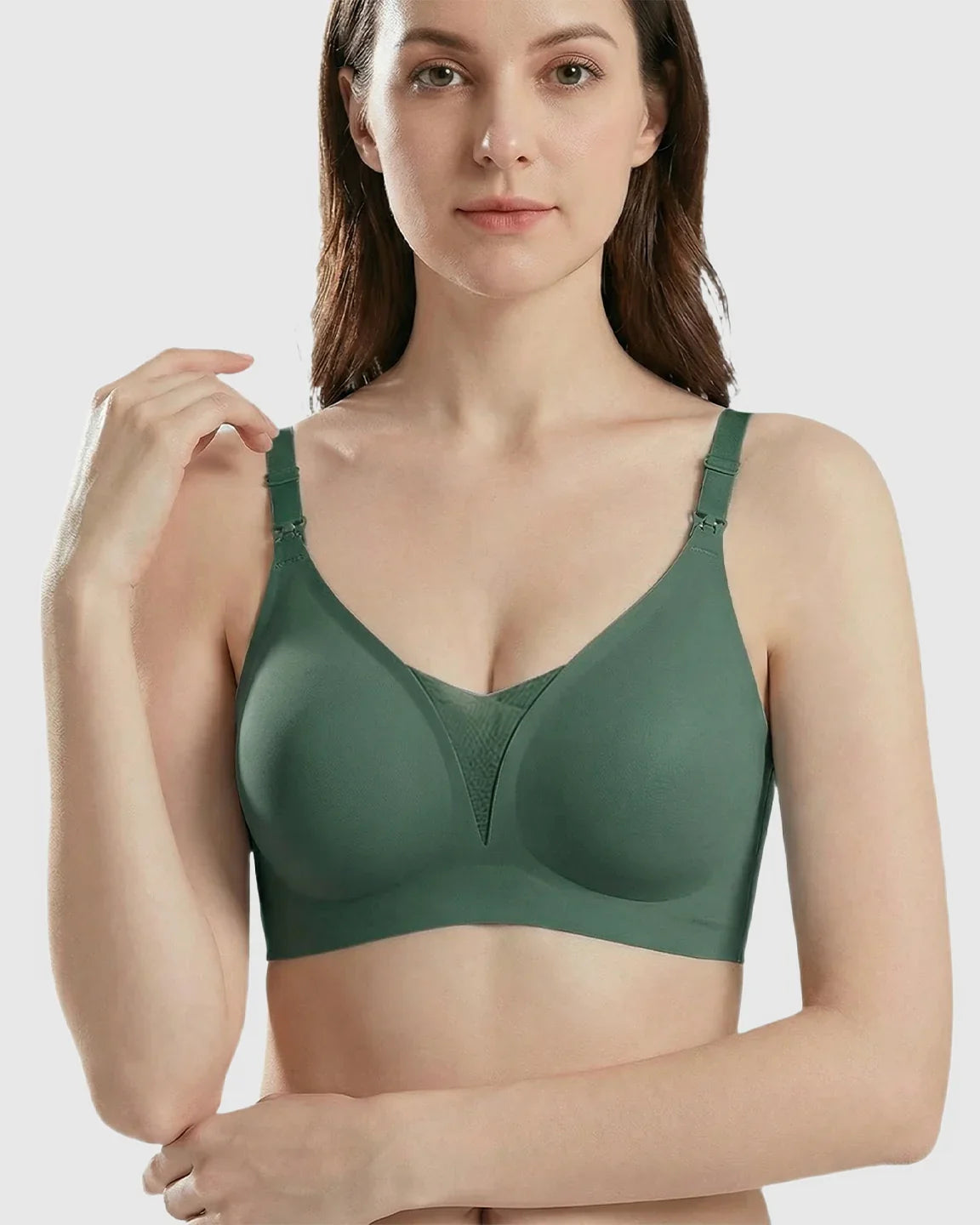 Bump Society – The Nursing Collection: One-Handed Anti-Sagging Supportive Nursing Bra