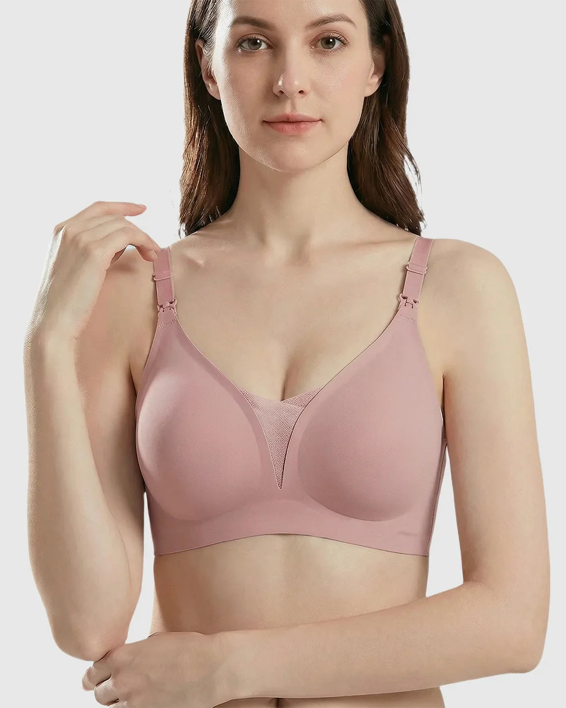 Bump Society – The Nursing Collection: One-Handed Anti-Sagging Supportive Nursing Bra