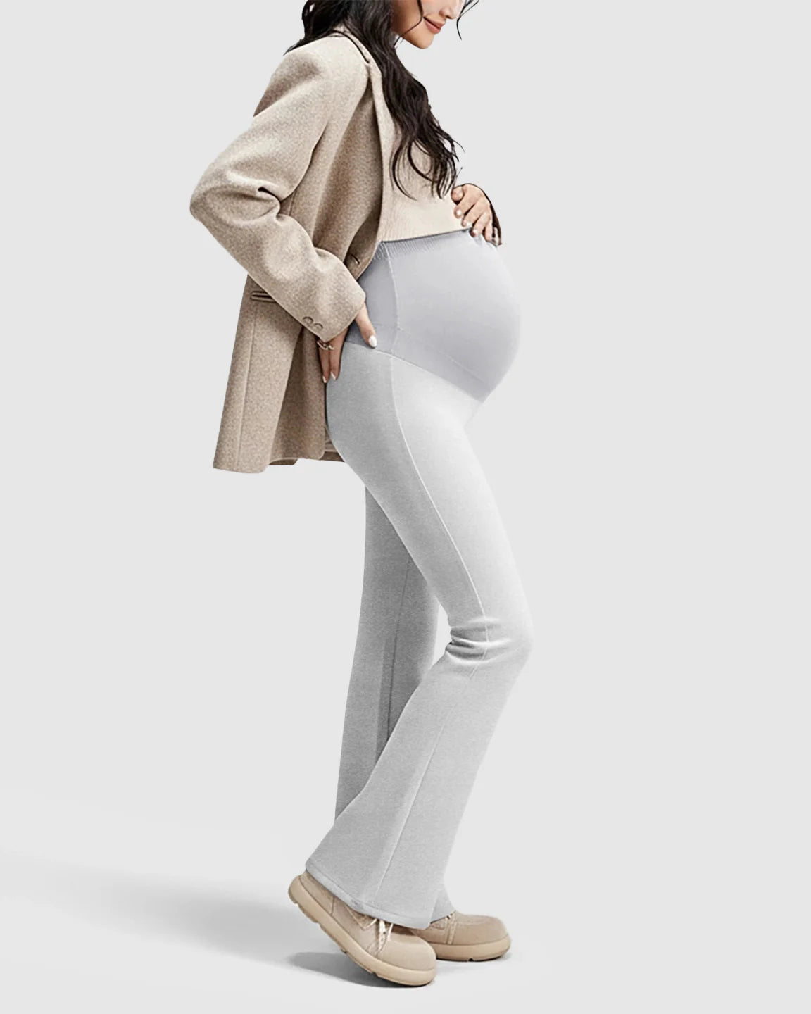 The Support Collection  High-Waist Belly Support Maternity Pants