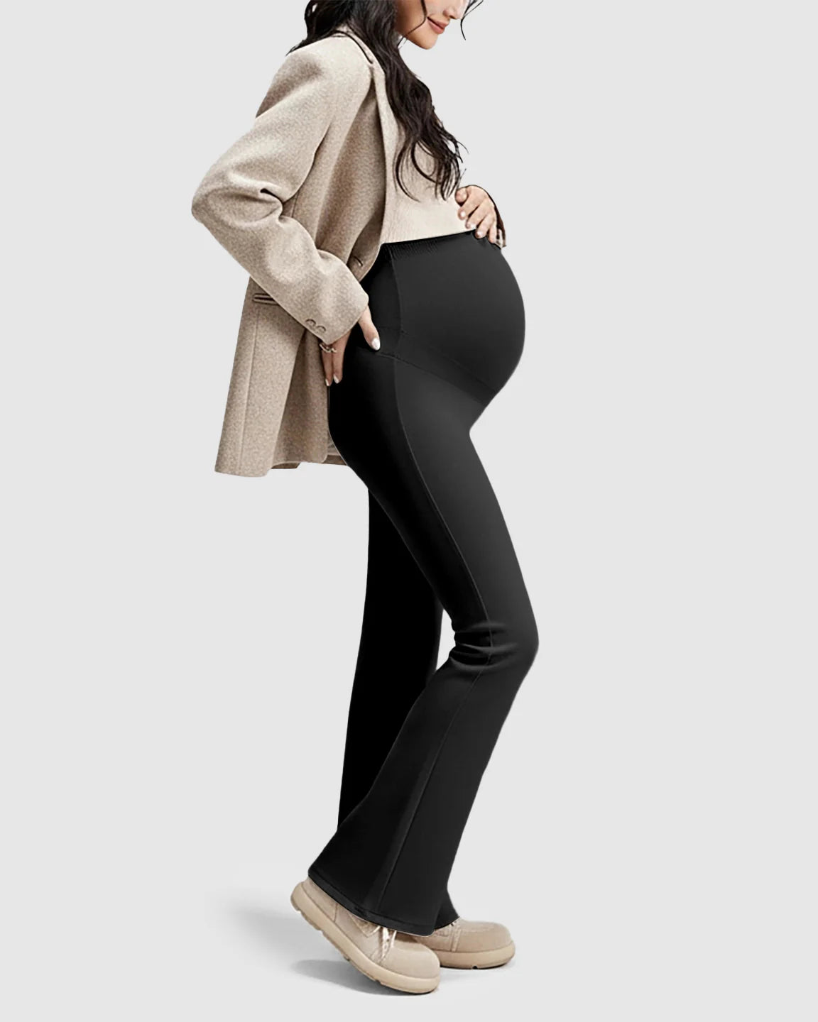 The Support Collection  High-Waist Belly Support Maternity Pants