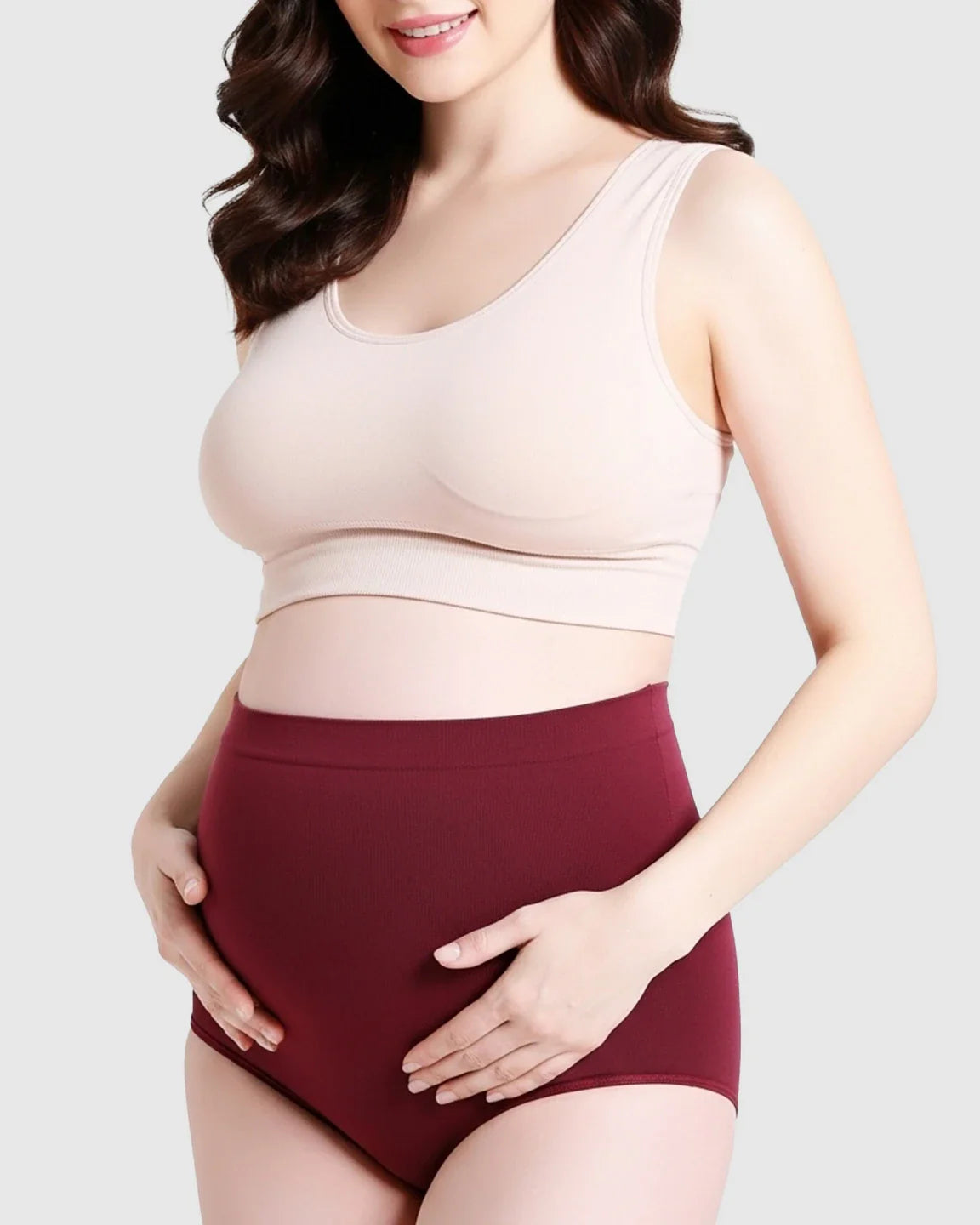 Bump Society – The Comfort Collection: Soft Seamless High Waist Maternity Panties