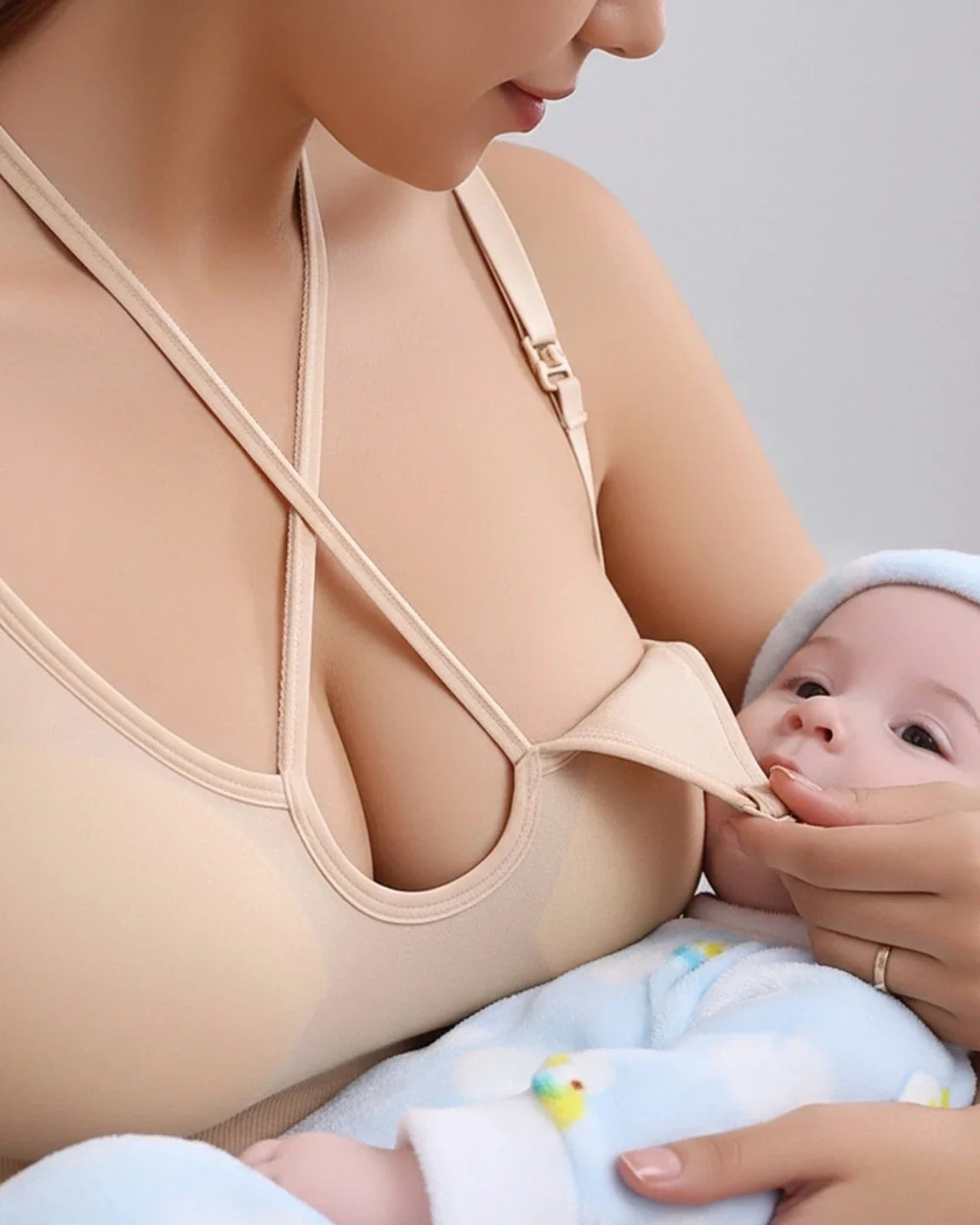 The Nursing Collection: Seamless CrissCross Nursing Bra