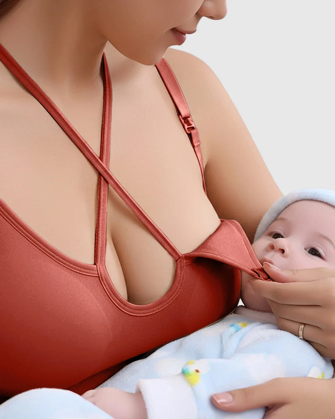 The Nursing Collection: Seamless CrissCross Nursing Bra