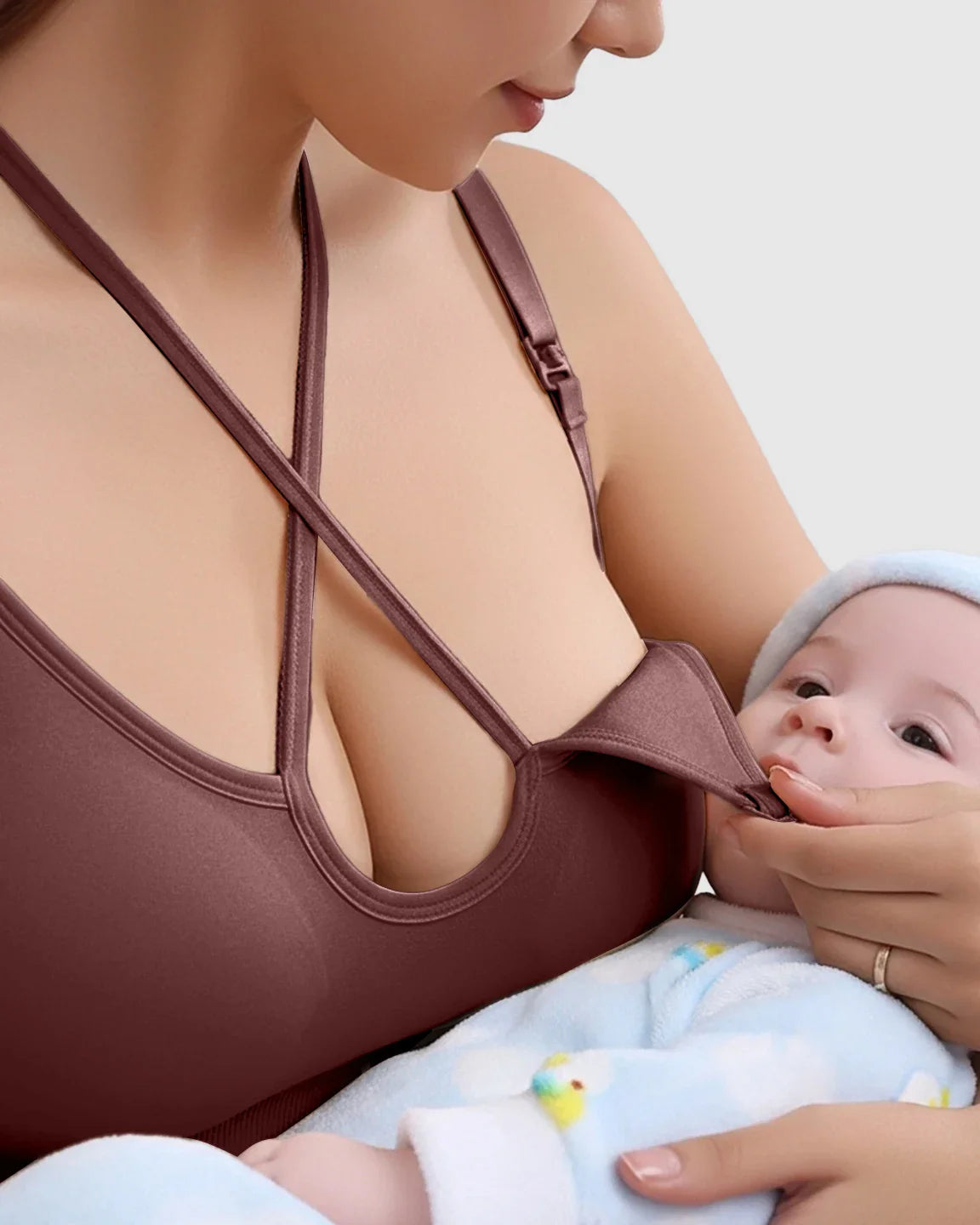 The Nursing Collection: Seamless CrissCross Nursing Bra