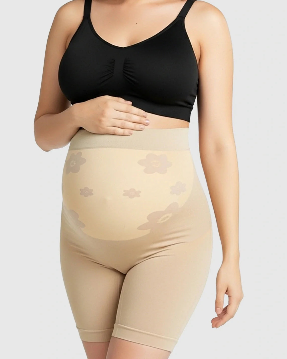 Bump Society – The Comfort Collection: High-Waist Loose Fit Maternity Shorts