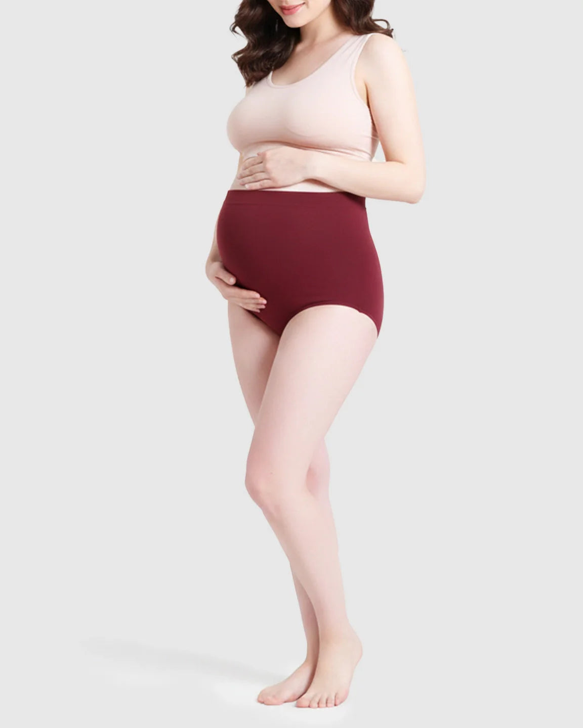 Bump Society – The Comfort Collection: Soft Seamless High Waist Maternity Panties