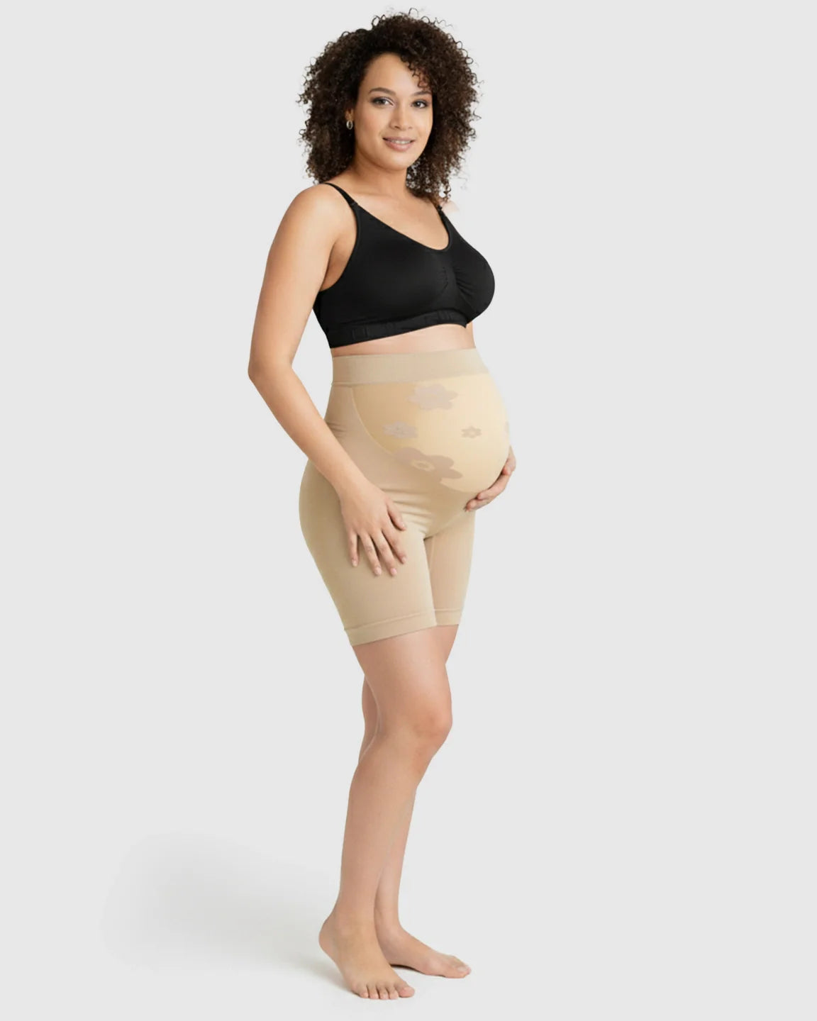 Bump Society – The Comfort Collection: High-Waist Loose Fit Maternity Shorts