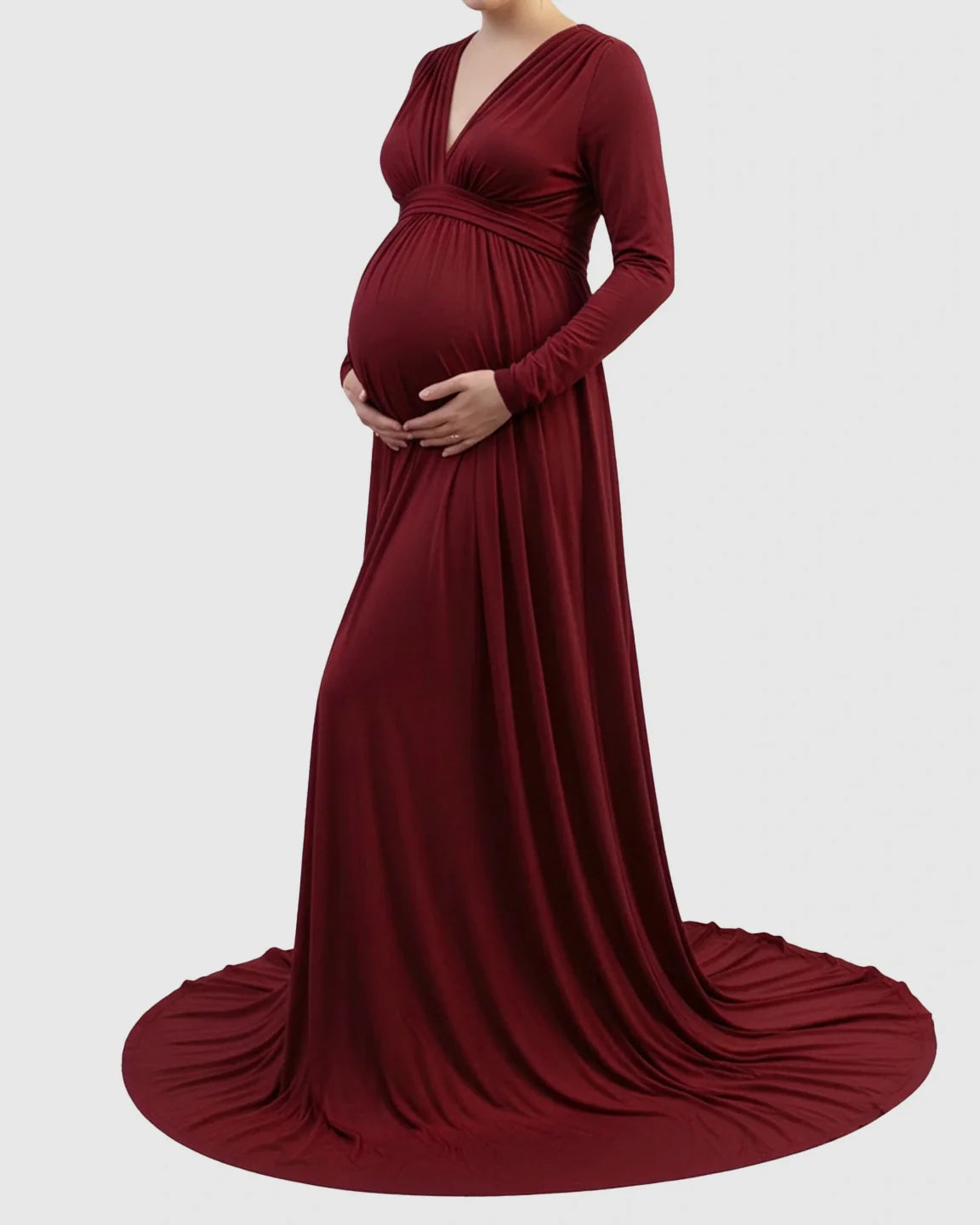 Bump Society – The Comfort Collection: Empire Waist Romantic Style Maternity Photography Gown