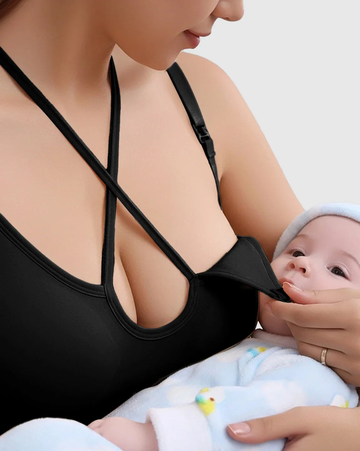 The Nursing Collection: Seamless CrissCross Nursing Bra