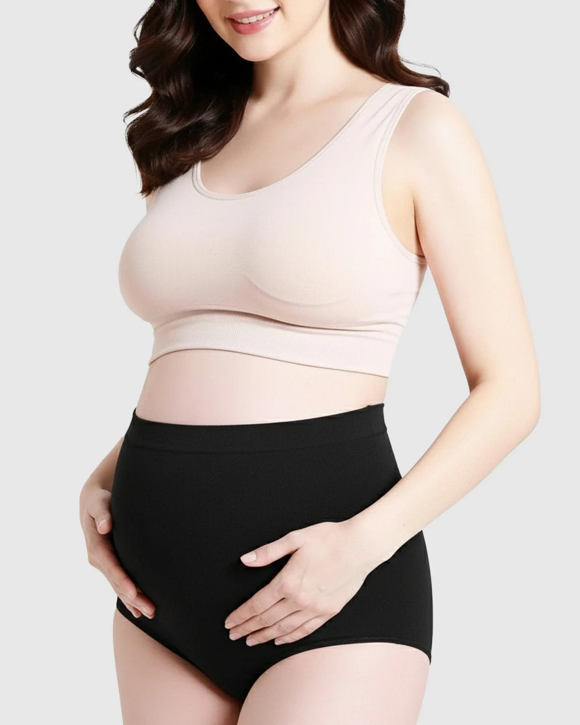 Bump Society – The Comfort Collection: Soft Seamless High Waist Maternity Panties